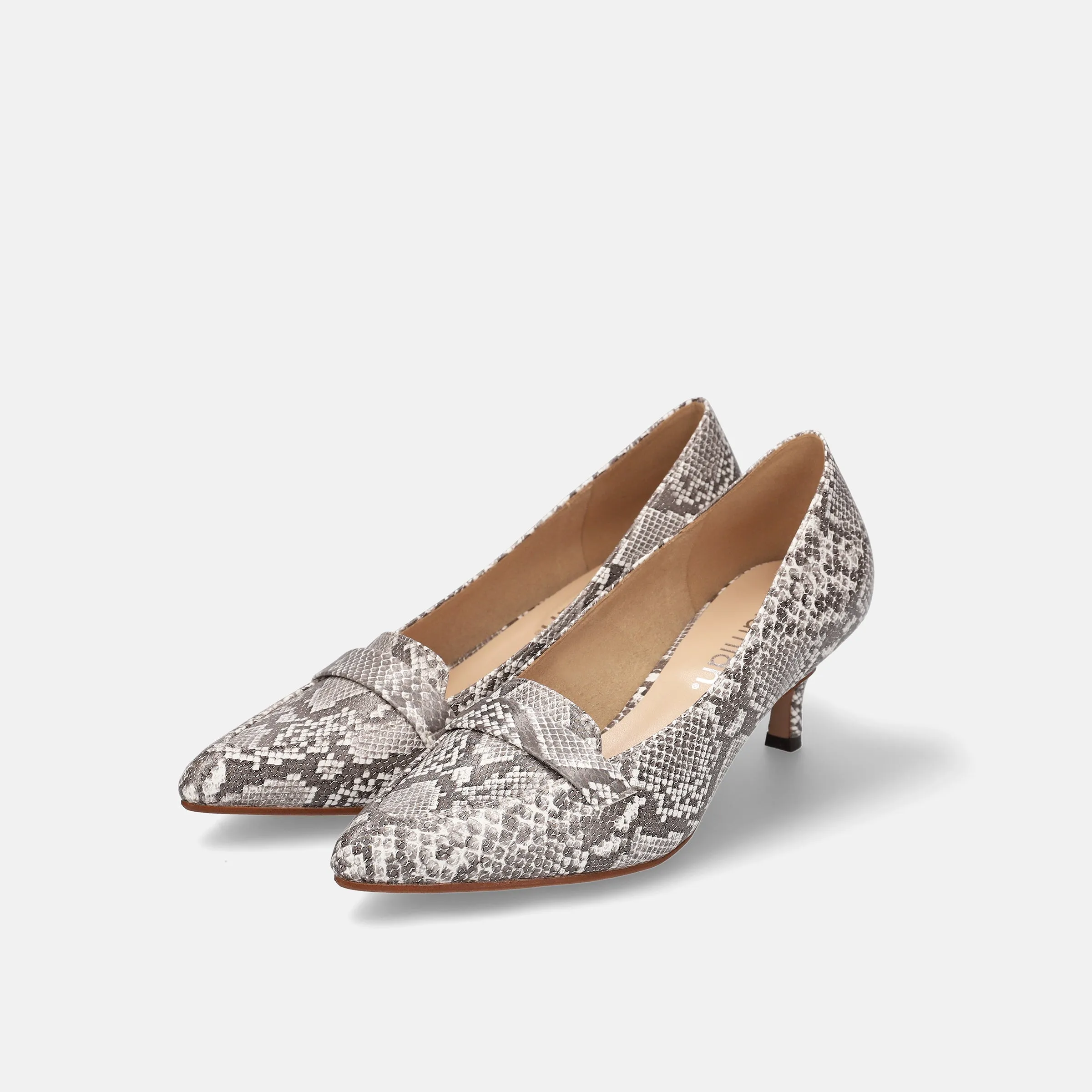 10% OFF: 2024SSBI: Loafer style pumps (5725) Python pattern