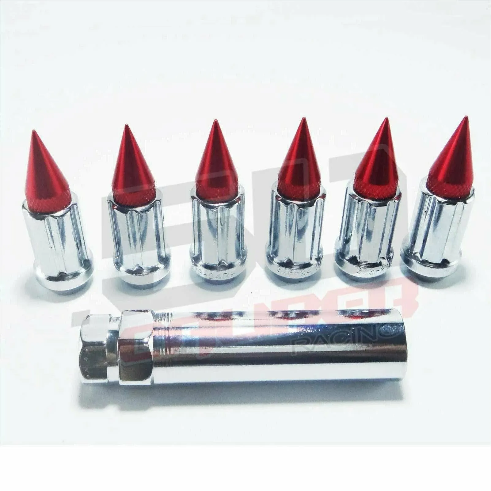 10 x 1.25 mm Spiked Lug Nuts (16 Pack)