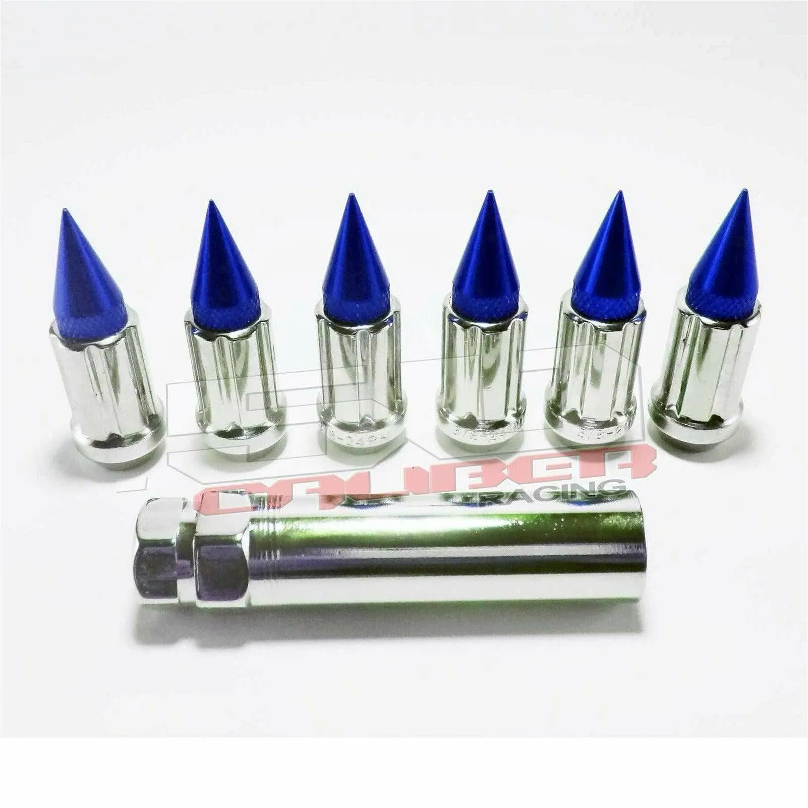 10 x 1.25 mm Spiked Lug Nuts (16 Pack)