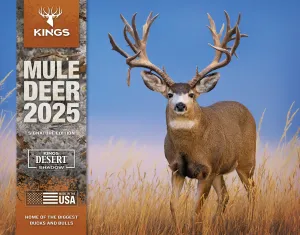 2025 Kings Mule Deer Calendar