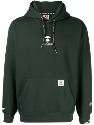 AAPE BY *A BATHING APE® graphic logo-print hoodie