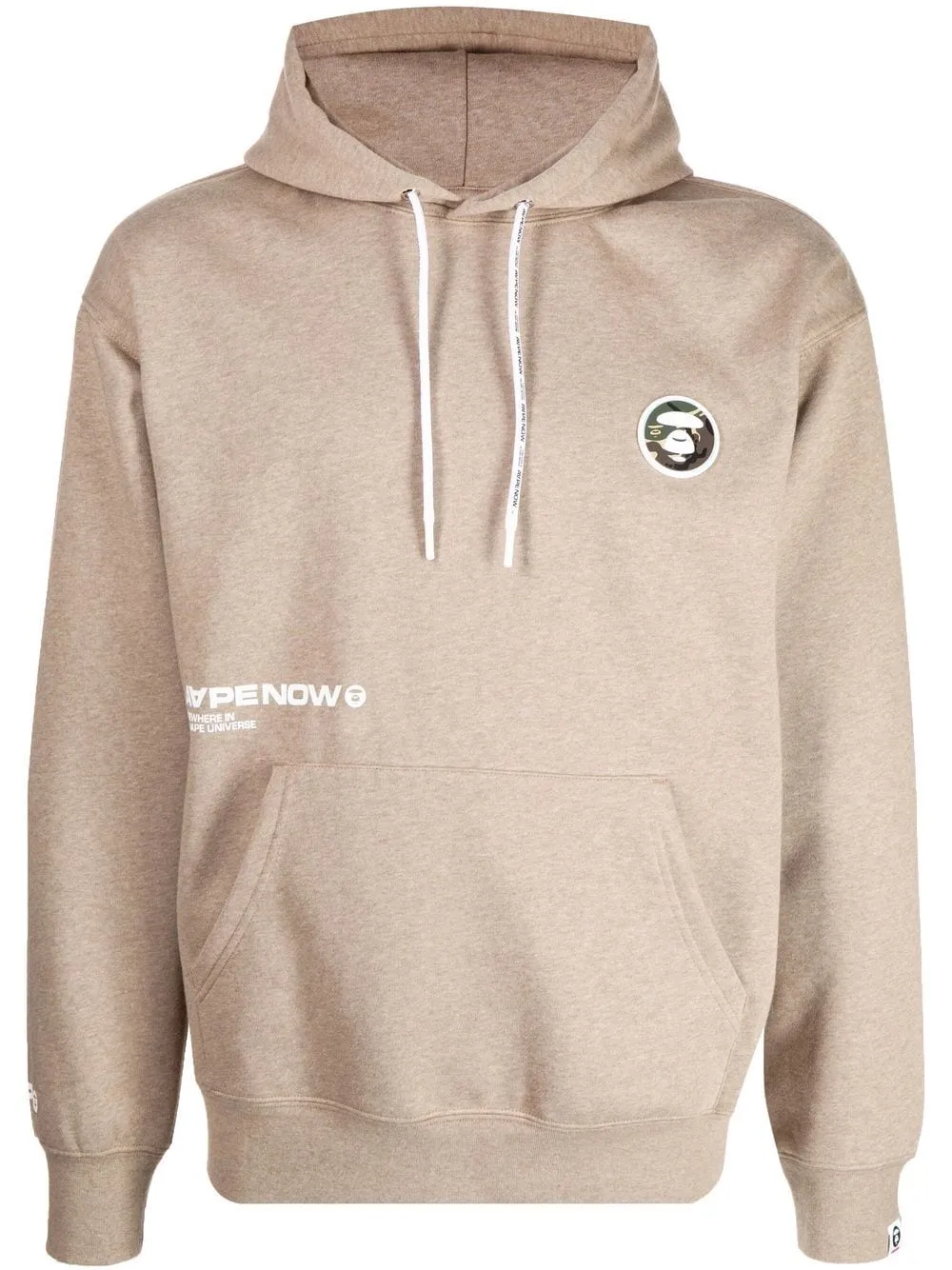 AAPE BY *A BATHING APE® logo-patch hoodie