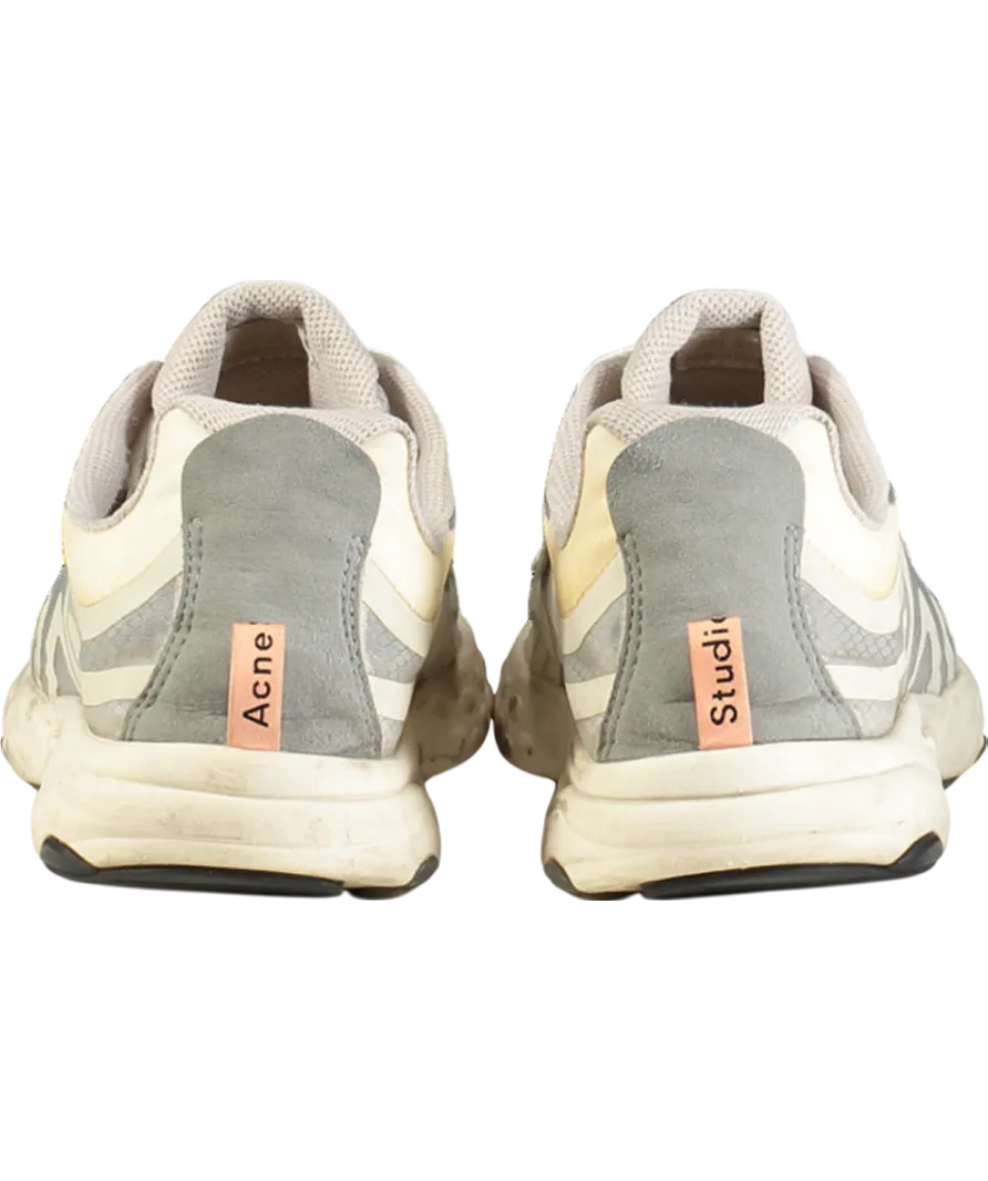 Acne Studios Cream Panelled Trainers UK 9 EU 43 👞