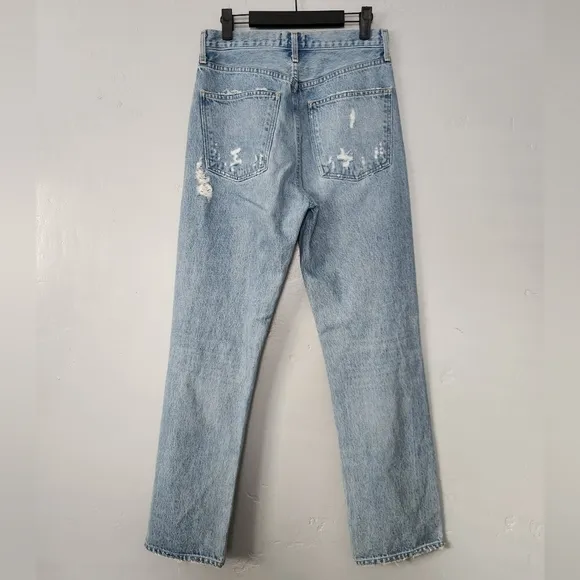 AGOLDE 90's Mid Rise Blue Denim Jeans sz 25