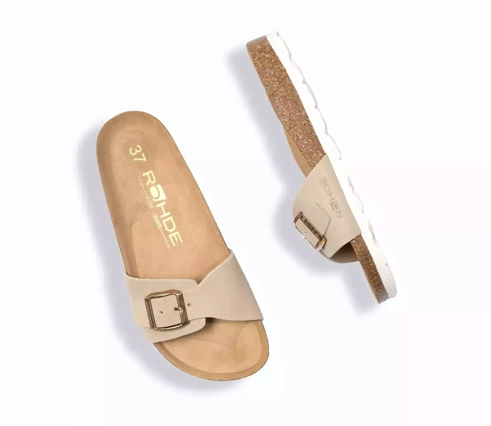 'Alba' women's sandal - beige