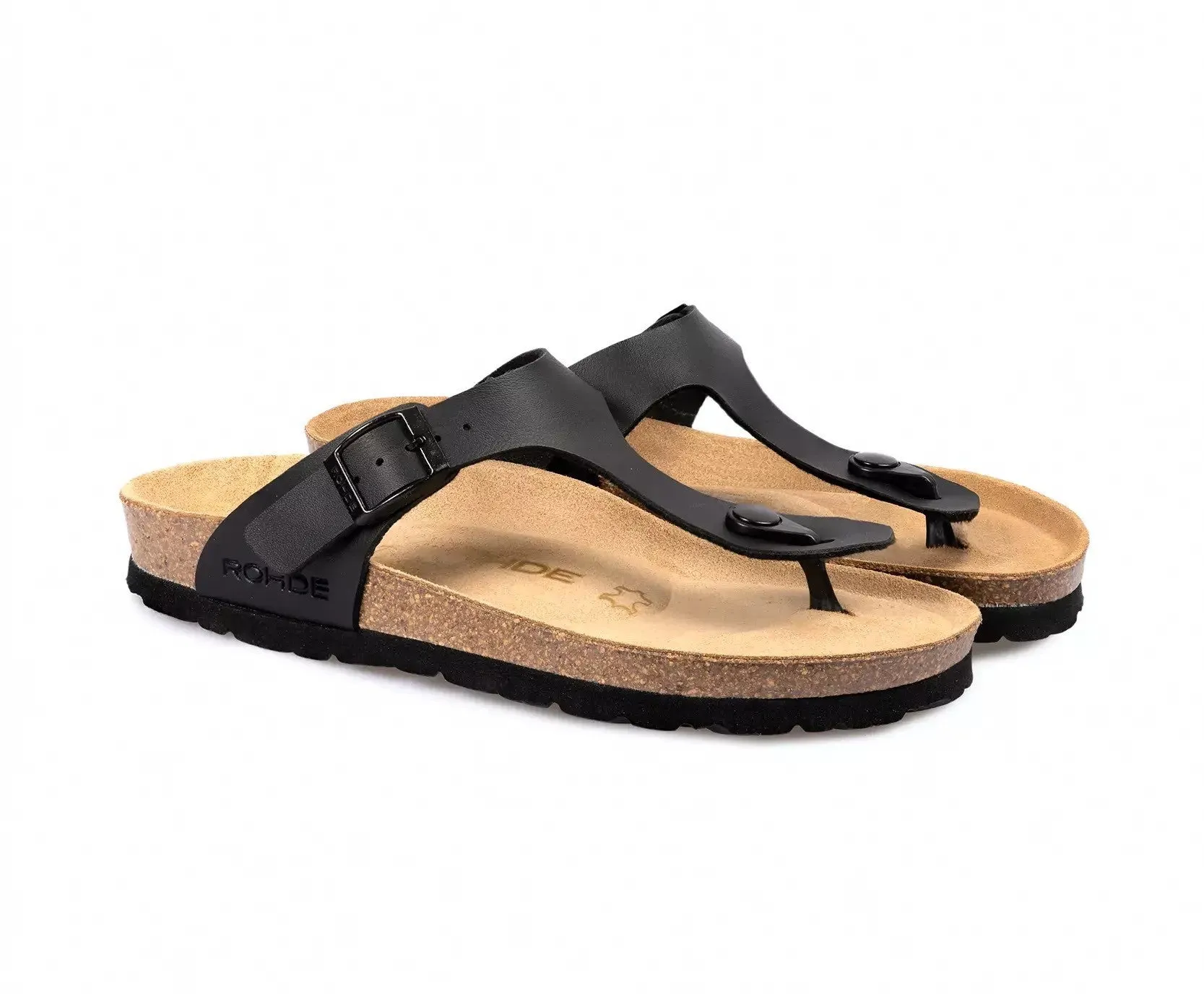 'Alba' women's sandal - black