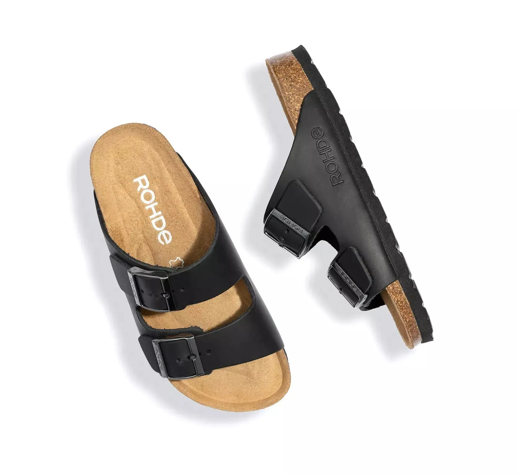'Alba' women's sandal - black