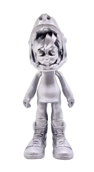Alysaurous Figure - Silver