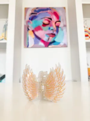 Angel Wings Claw Clip