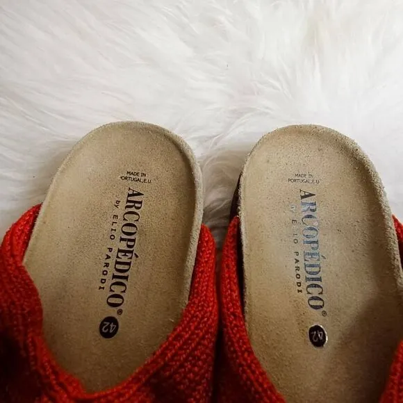 Arcopedico by Elio Parodi womans Cork mule sandals EU 42 US 9.5