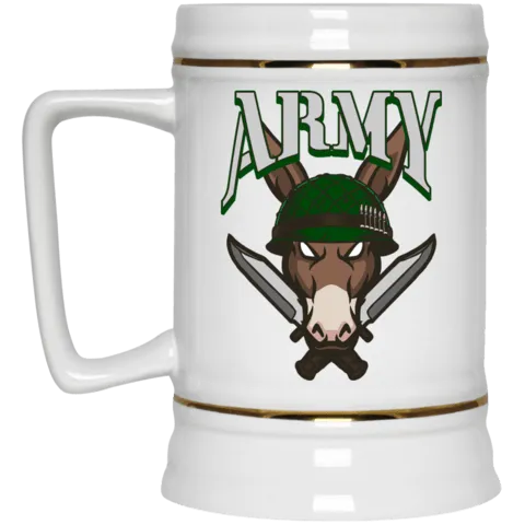 Army Mule Beer Stein