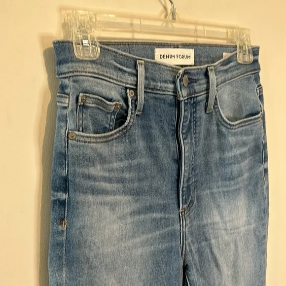 Artiza Denim Forum The Lola high rise skinny light wash jeans size 27