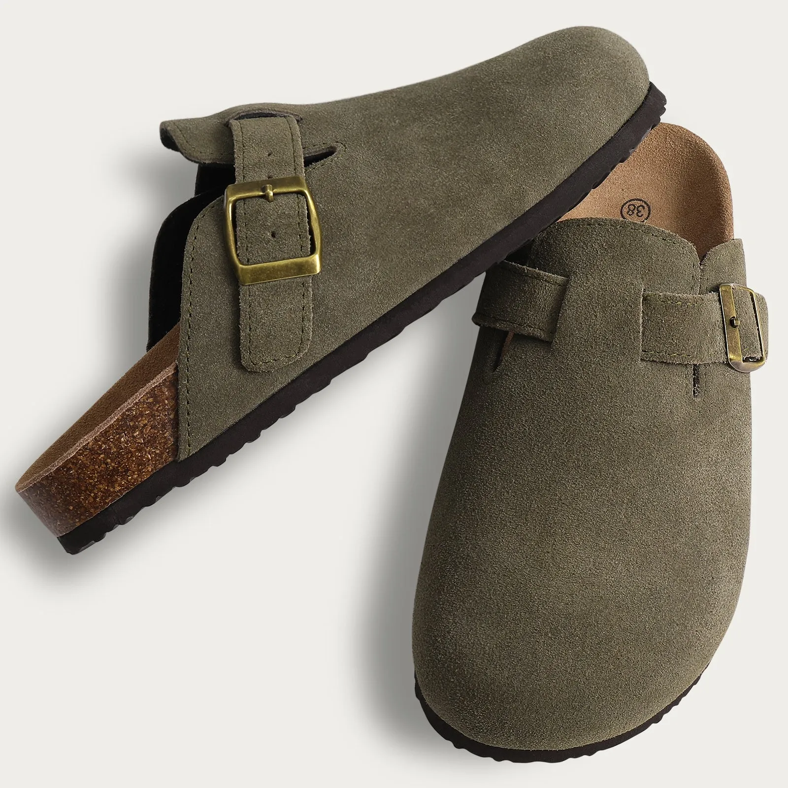Aurion™ - Low Classic Suede Clogs