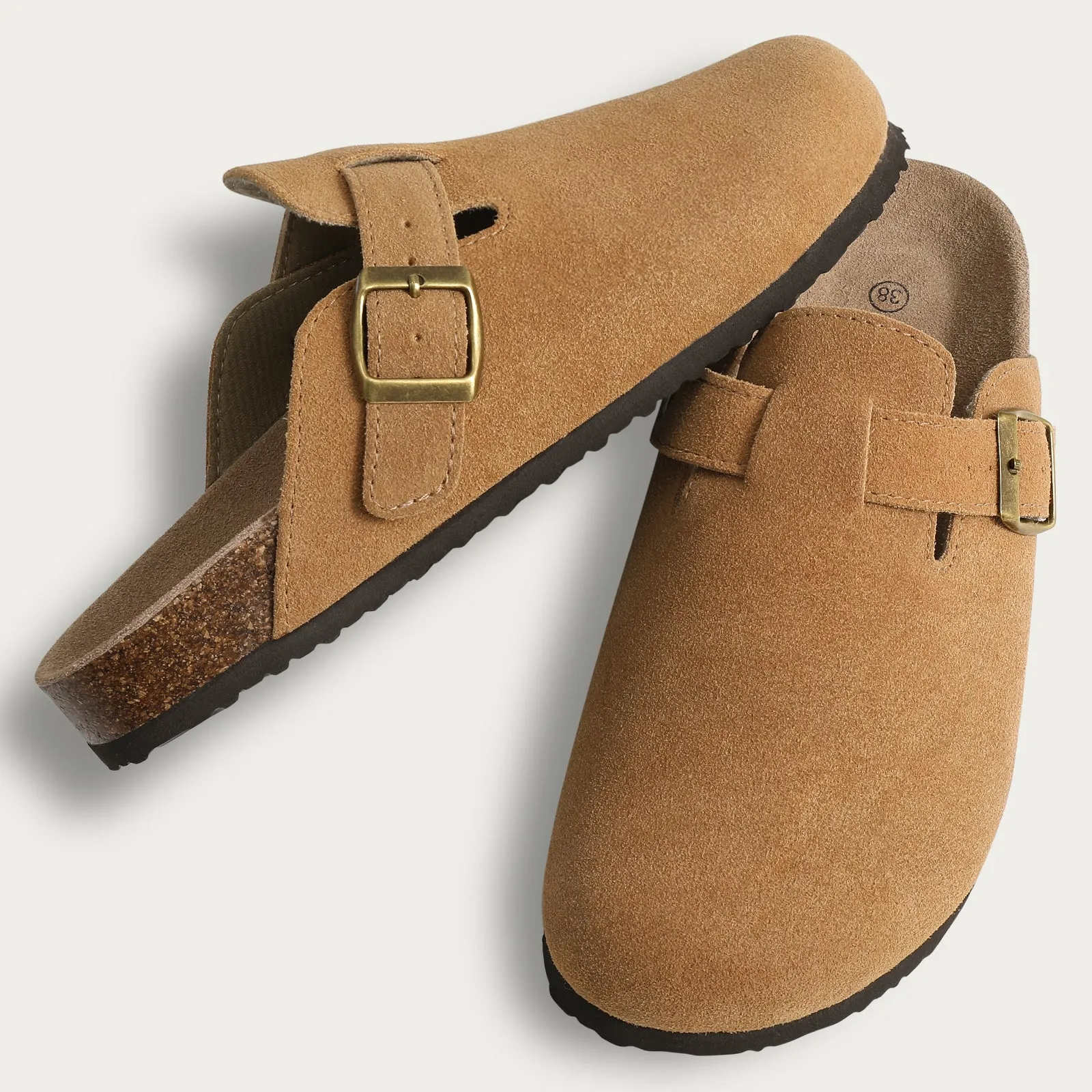 Aurion™ - Low Classic Suede Clogs