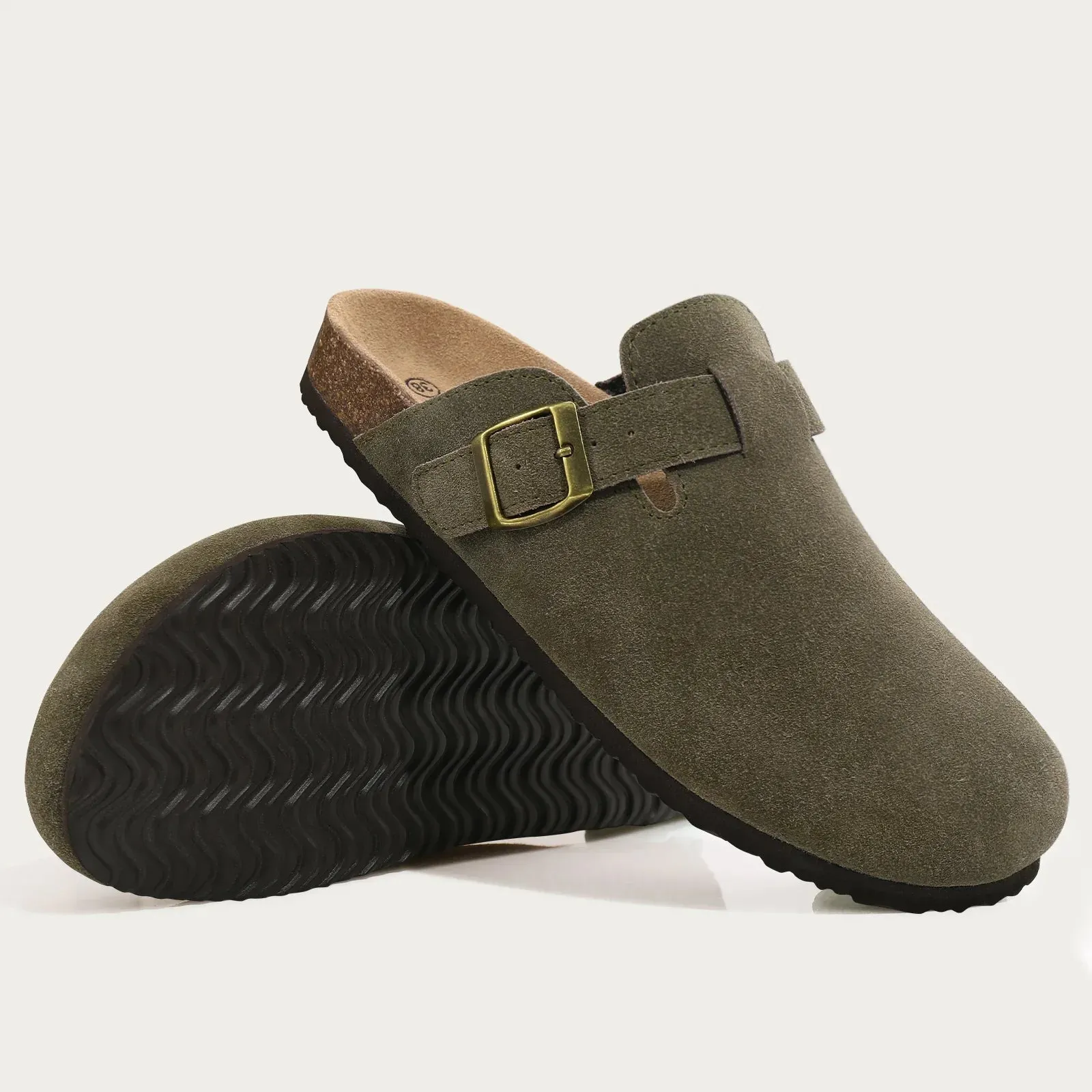Aurion™ - Low Classic Suede Clogs