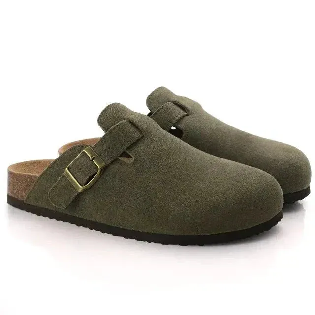 Aurion™ - Low Classic Suede Clogs