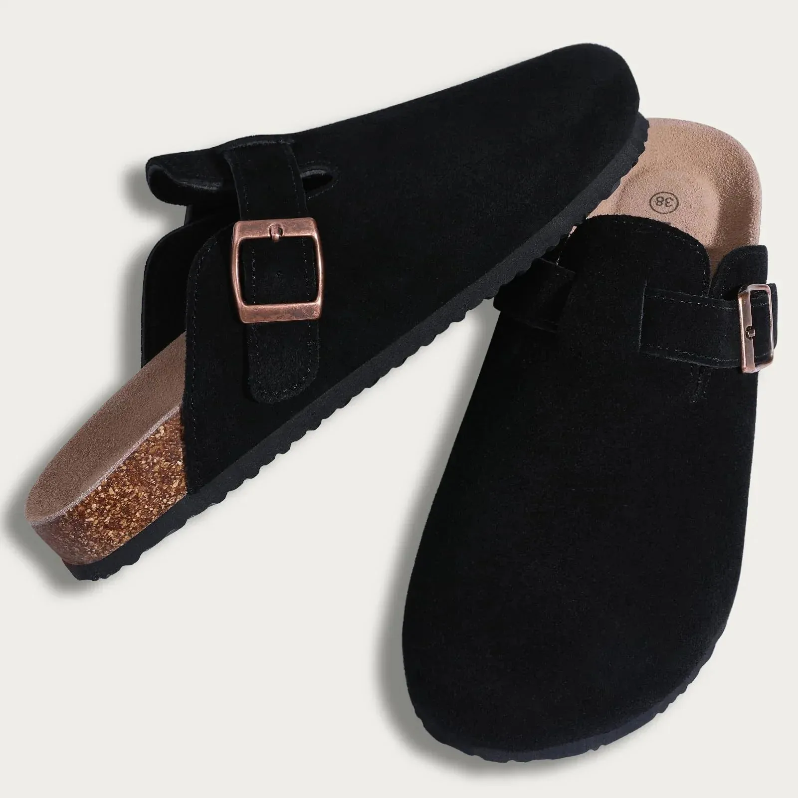 Aurion™ - Low Classic Suede Clogs