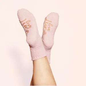 BED SOCKS - Desert Rose