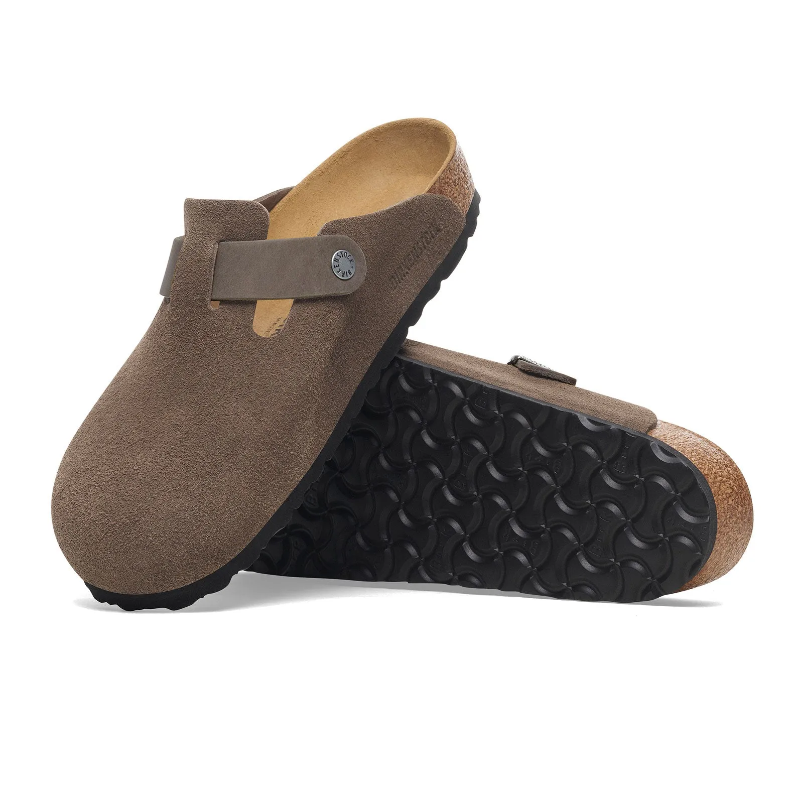 Birkenstock Boston Clog (Men) - Concrete Gray/Iron