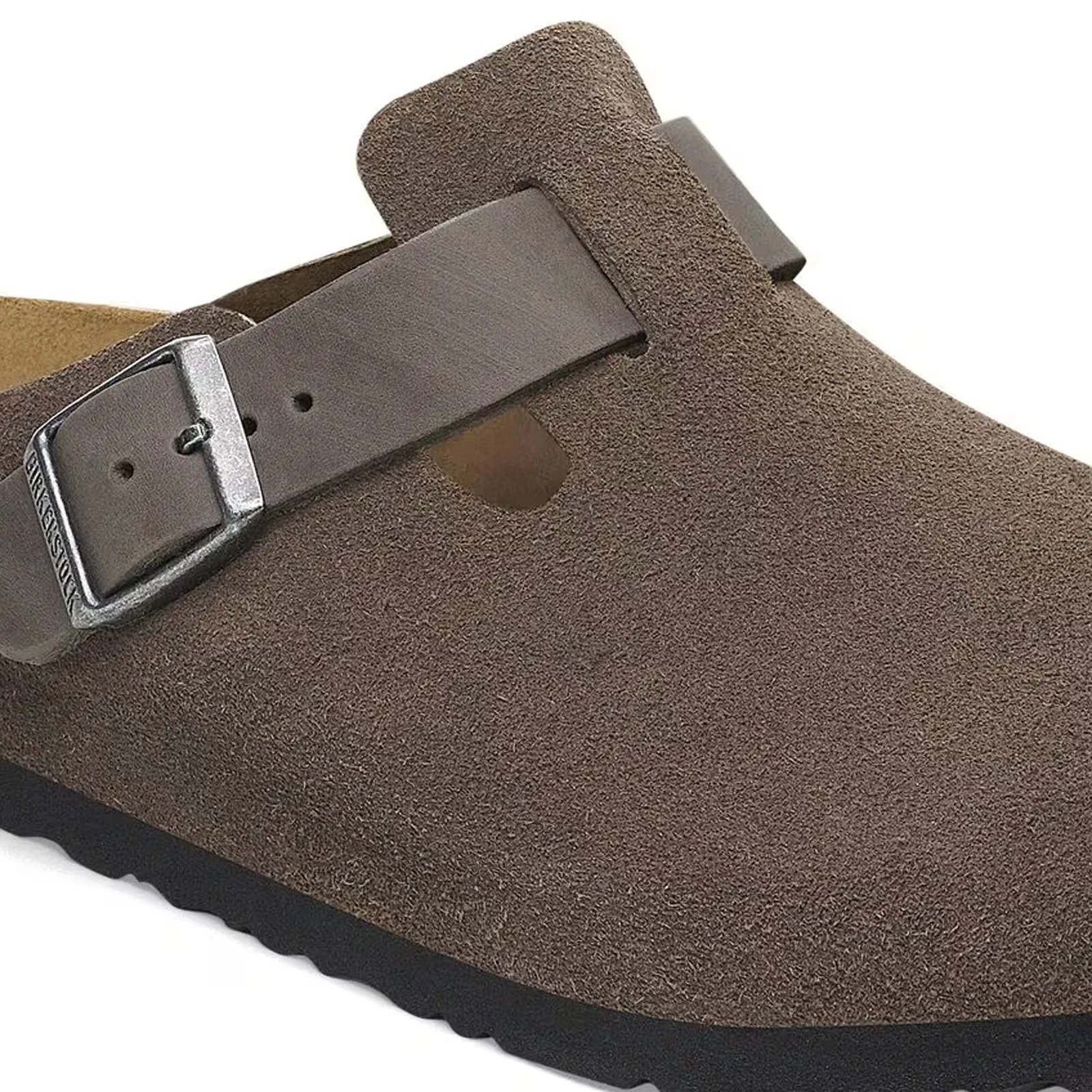 Birkenstock Boston Clog (Men) - Concrete Gray/Iron