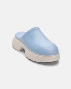 Bubble Soft Mule - Blue/Cream