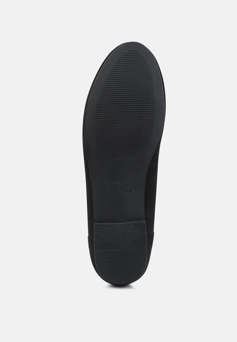 caitlin metal detail loafers
