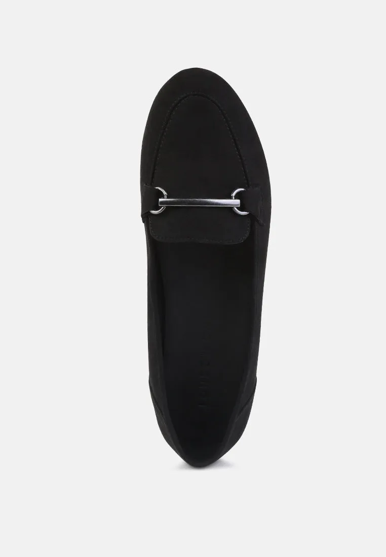 caitlin metal detail loafers