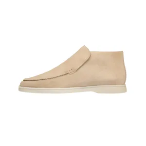Calf Suede Loafers Summer Elegant Wear Slip-Ons