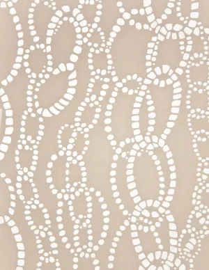Chain Link Lavender 484-2 Wallpaper