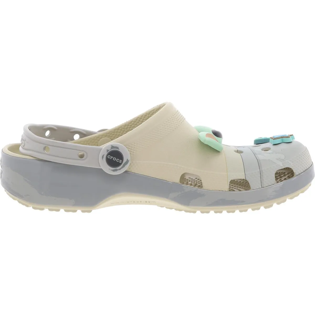 Crocs Mens Classic Grogu Perforated  Clogs