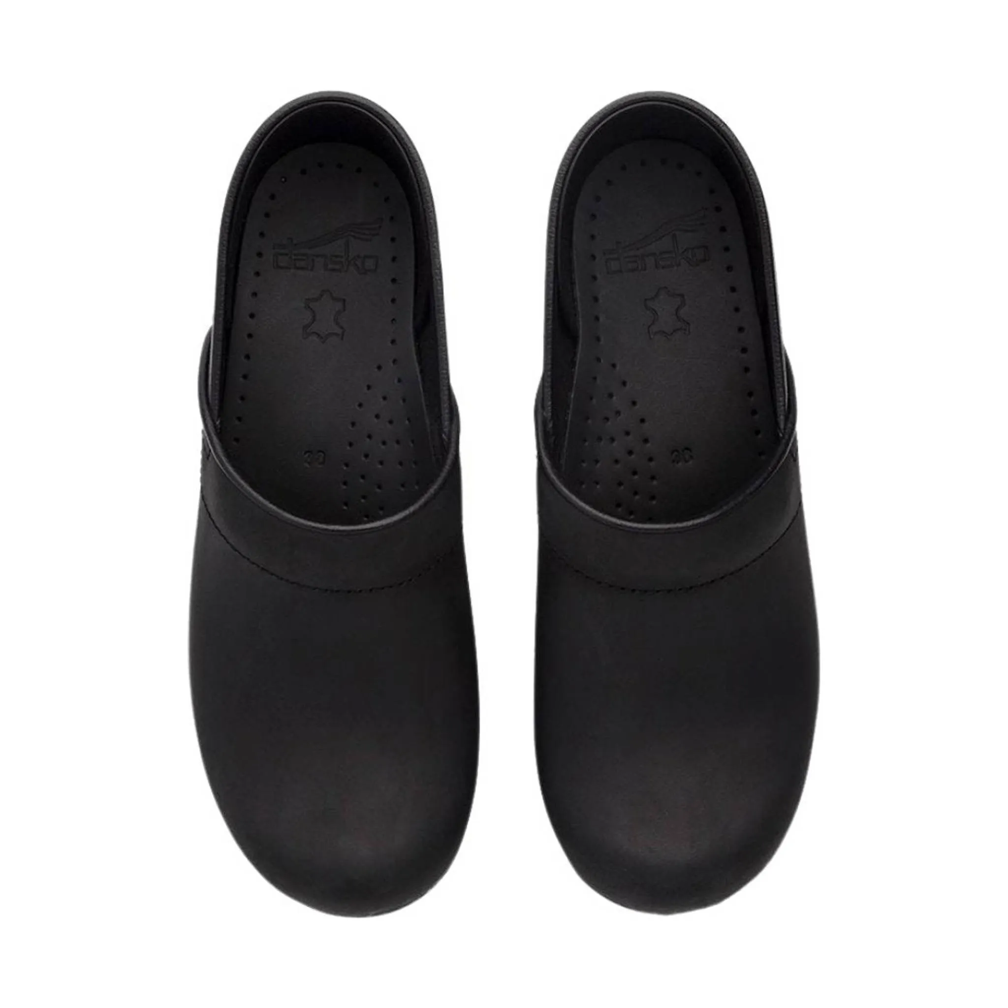 Dansko Women's Professional Clogs - Black Oiled