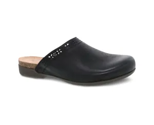 Dansko Women's Robbie Black Burnished Nubuck Mule 6028105300