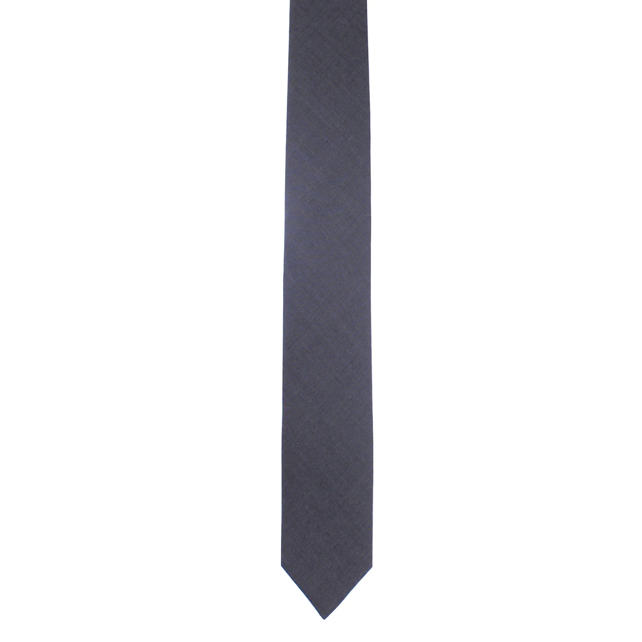 Dark Grey Skinny Tie