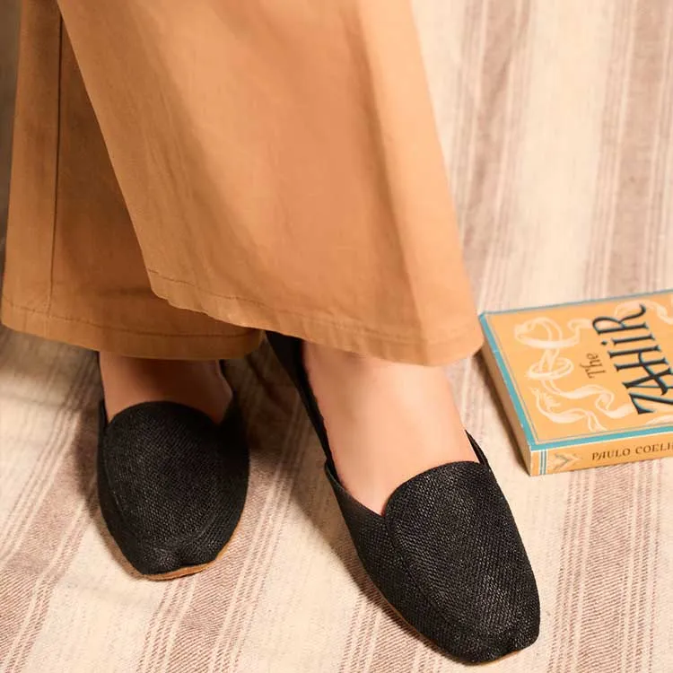 Dazzle By Sarah - Tide (Black) Flat