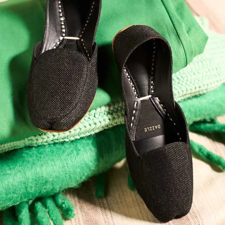 Dazzle By Sarah - Tide (Black) Flat