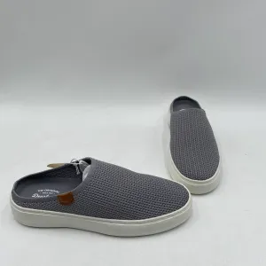 Dearforms ANNIE Grey Knit Fabric Round Toe Slip On Clogs, Women’s Size 7 - Very Good