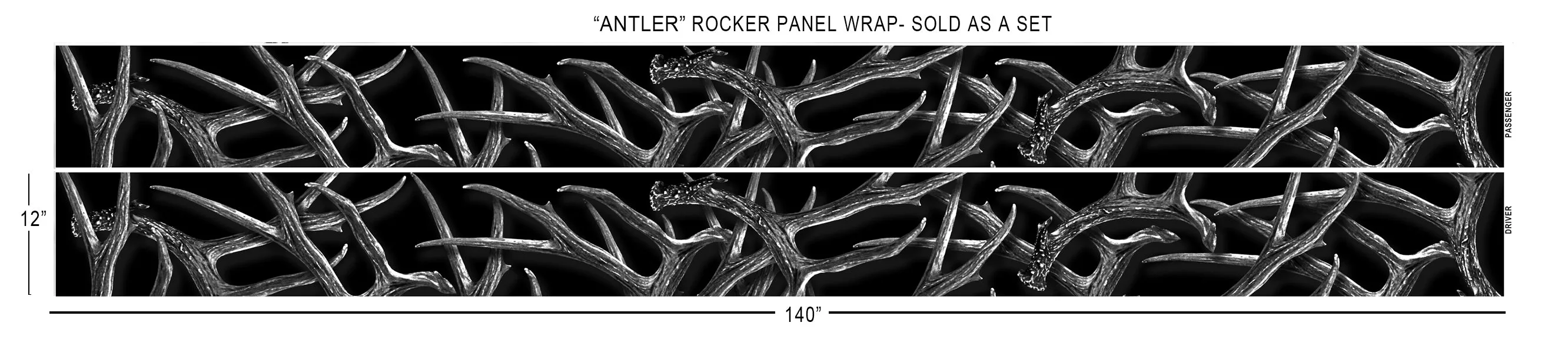 DEER ANTLER ROCKER WRAP