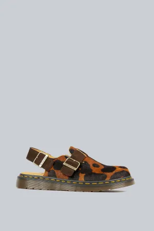 DR MARTENS JORGE OCELOT PRINT HAIR