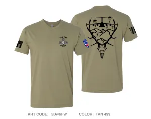 E Co, 6 BEB 2nd Brigade, 11th Airborne Division Comfort Unisex Cotton SS Tee - 5DwhFW