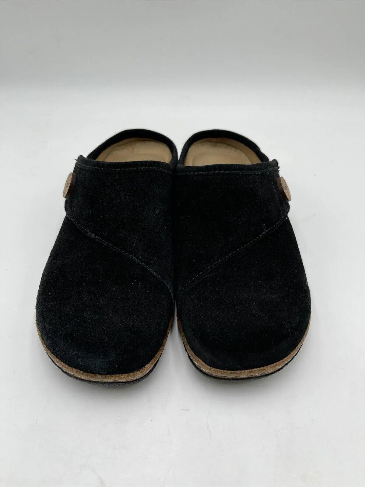 Earth Women's Ezra Clogs Black Size 7.5M - Very Good