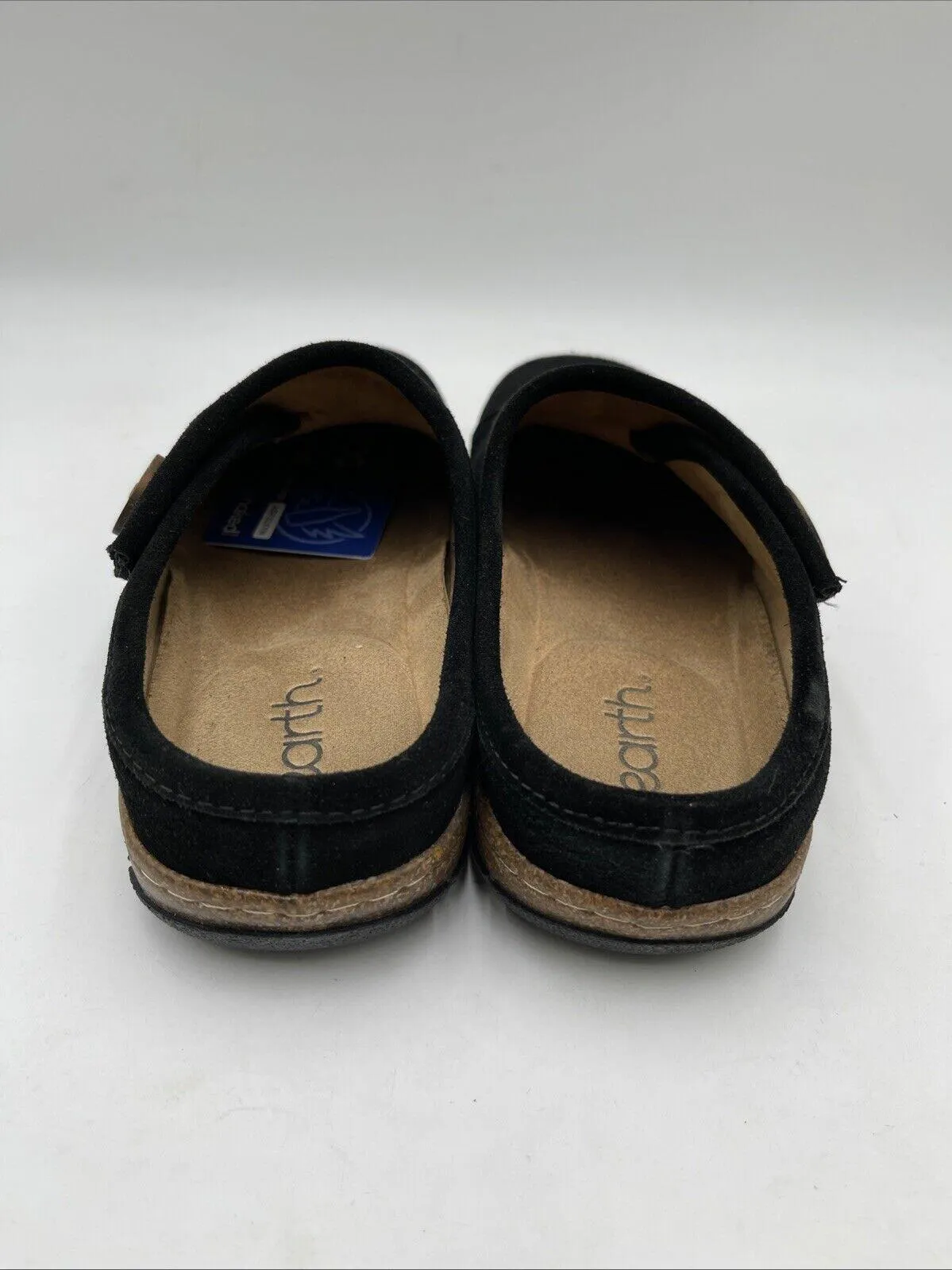 Earth Women's Ezra Clogs Black Size 7.5M - Very Good