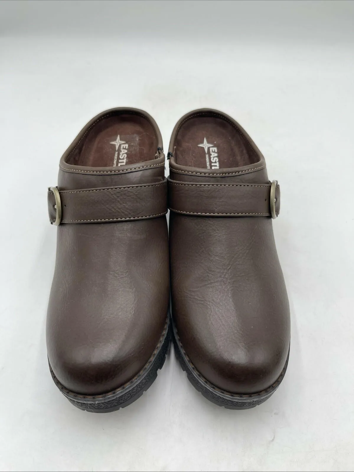 Eastland Women's Nola Clogs Brown Size 8.5 - Very Good