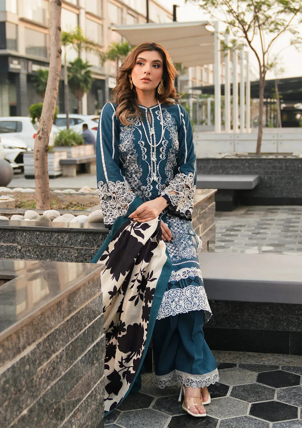 ELAF | PASHMINA WINTER SHAWL COLLECTION '24 | EPW-1B Heartfelt Whisper