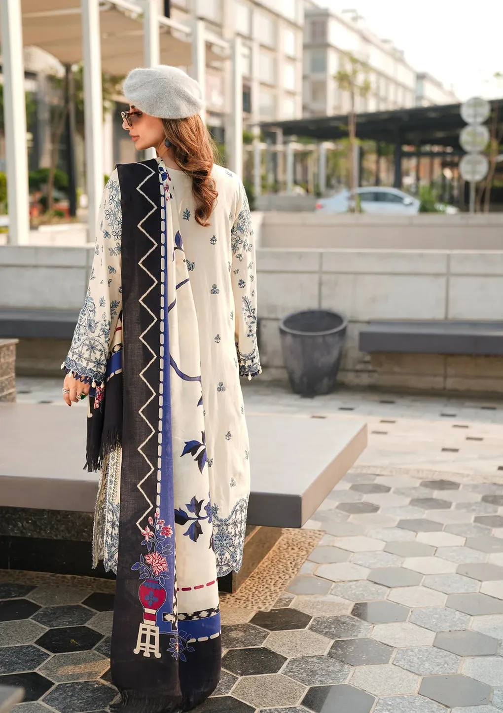 ELAF | PASHMINA WINTER SHAWL COLLECTION '24 | EPW-5B Cherished Memories