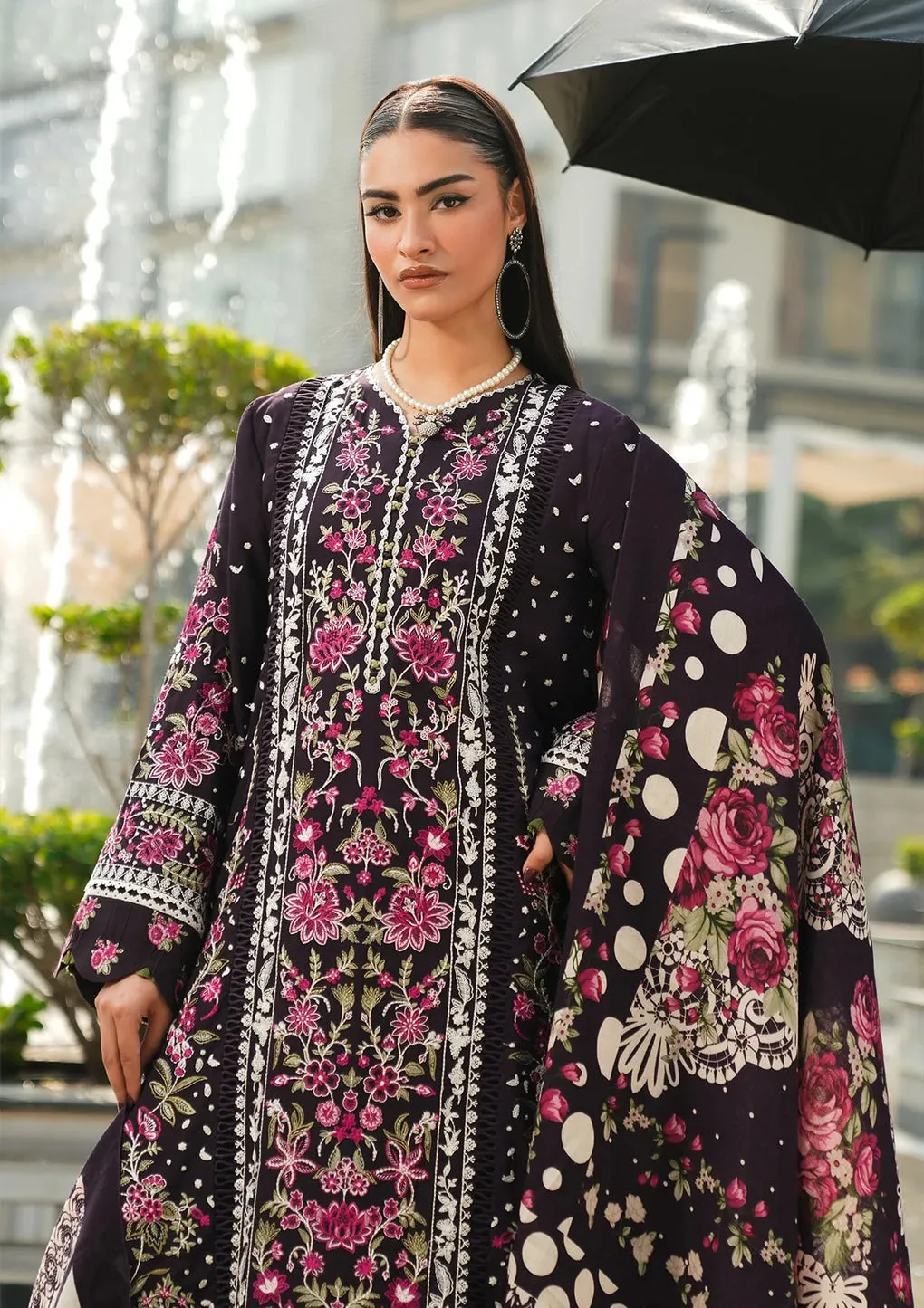 ELAF | PASHMINA WINTER SHAWL COLLECTION '24 | EPW-8A Warm Embrace