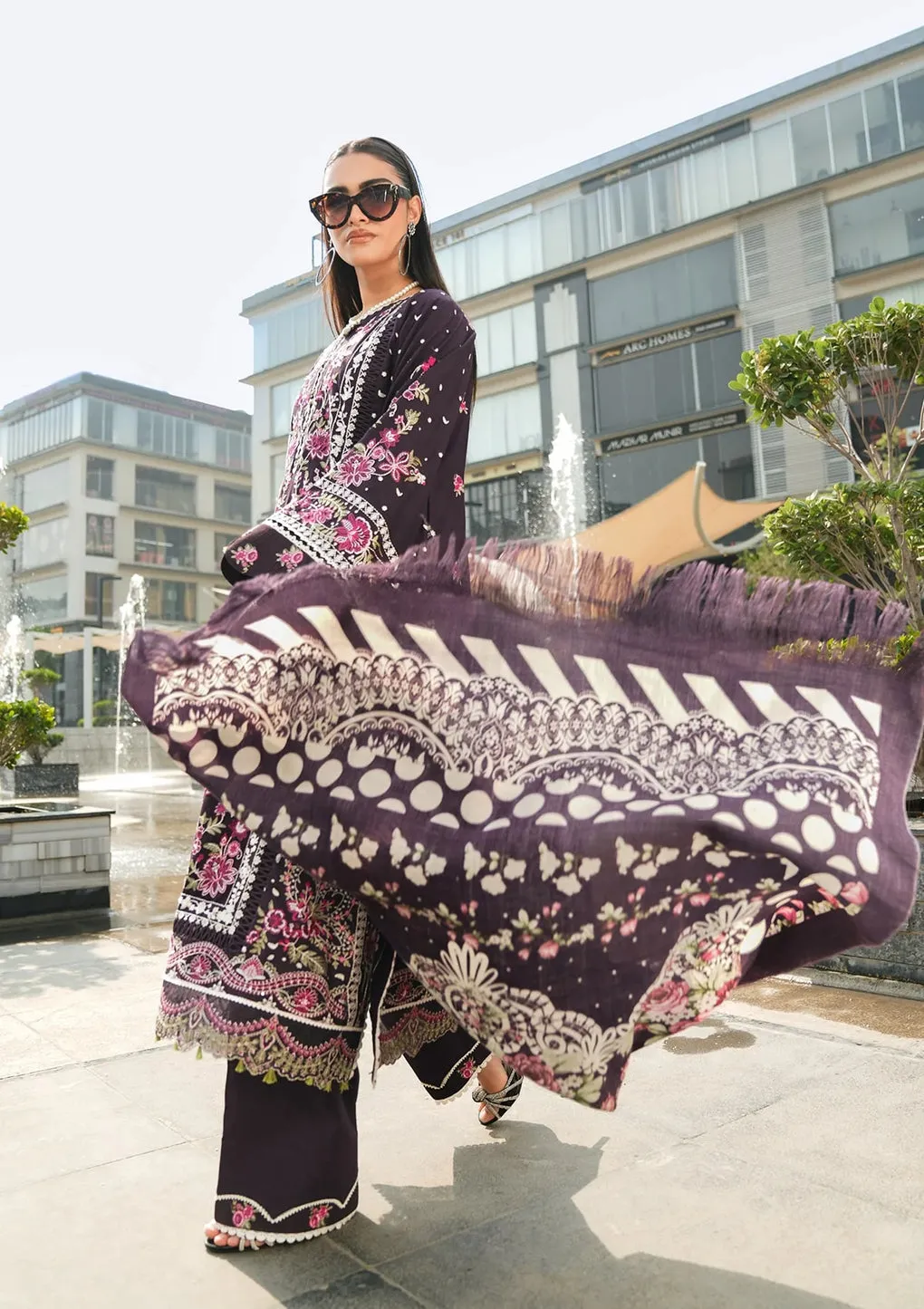 ELAF | PASHMINA WINTER SHAWL COLLECTION '24 | EPW-8A Warm Embrace