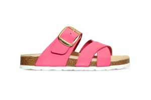 'Elba' women's slide sandal - pink
