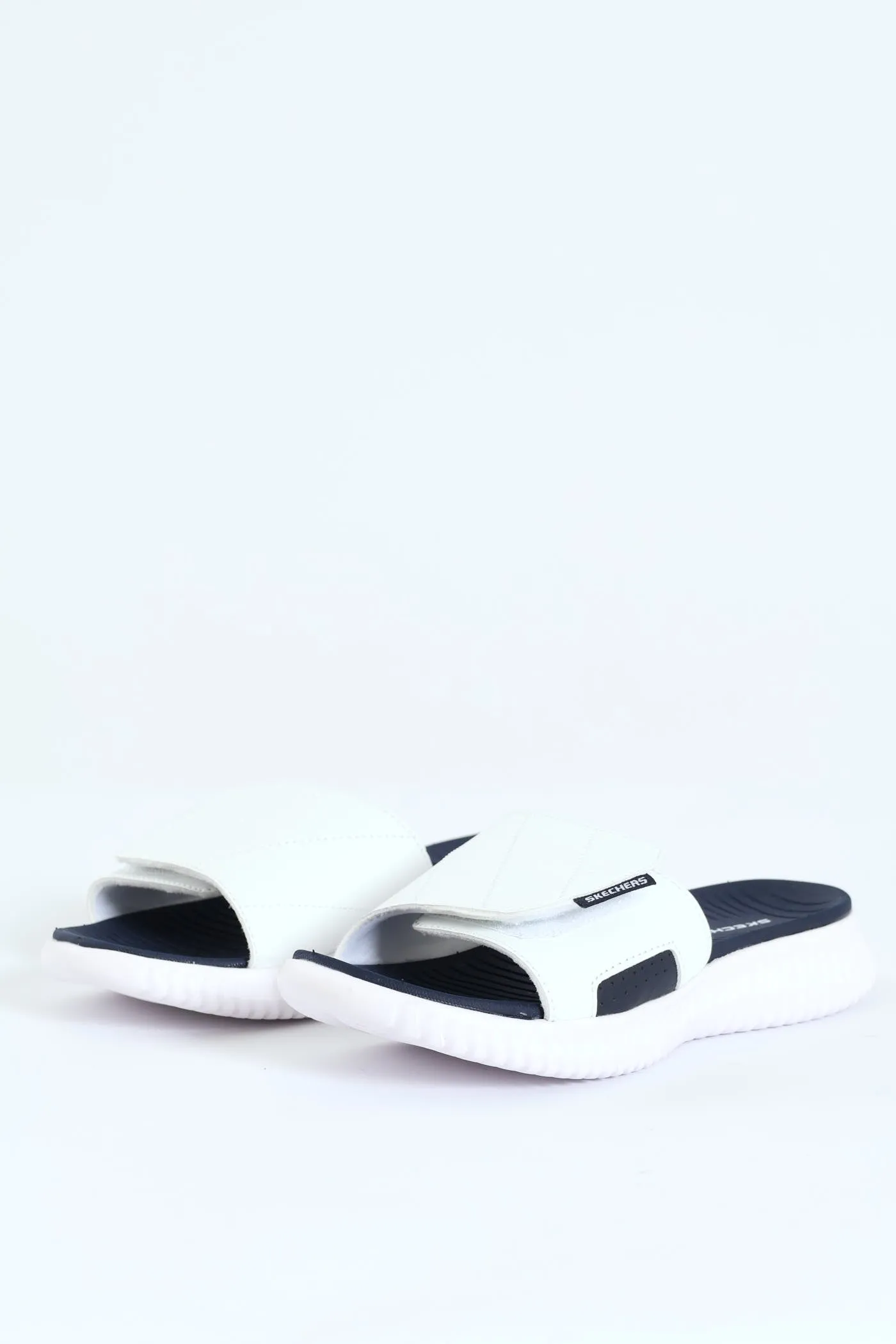 Elite Flex Trevera Foam Mule Sandal - Navy/White