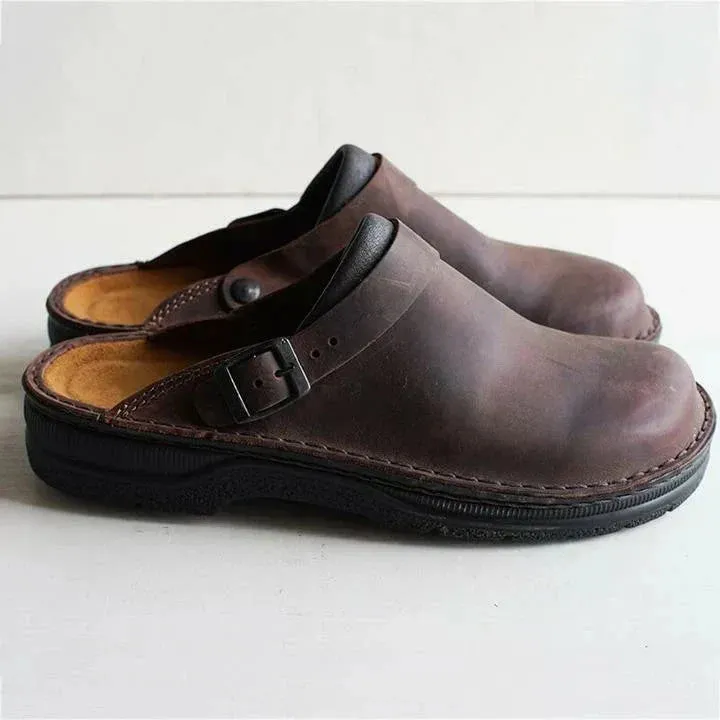 Emerson | Stylish and comfortable leather clogs - perfect for every day!