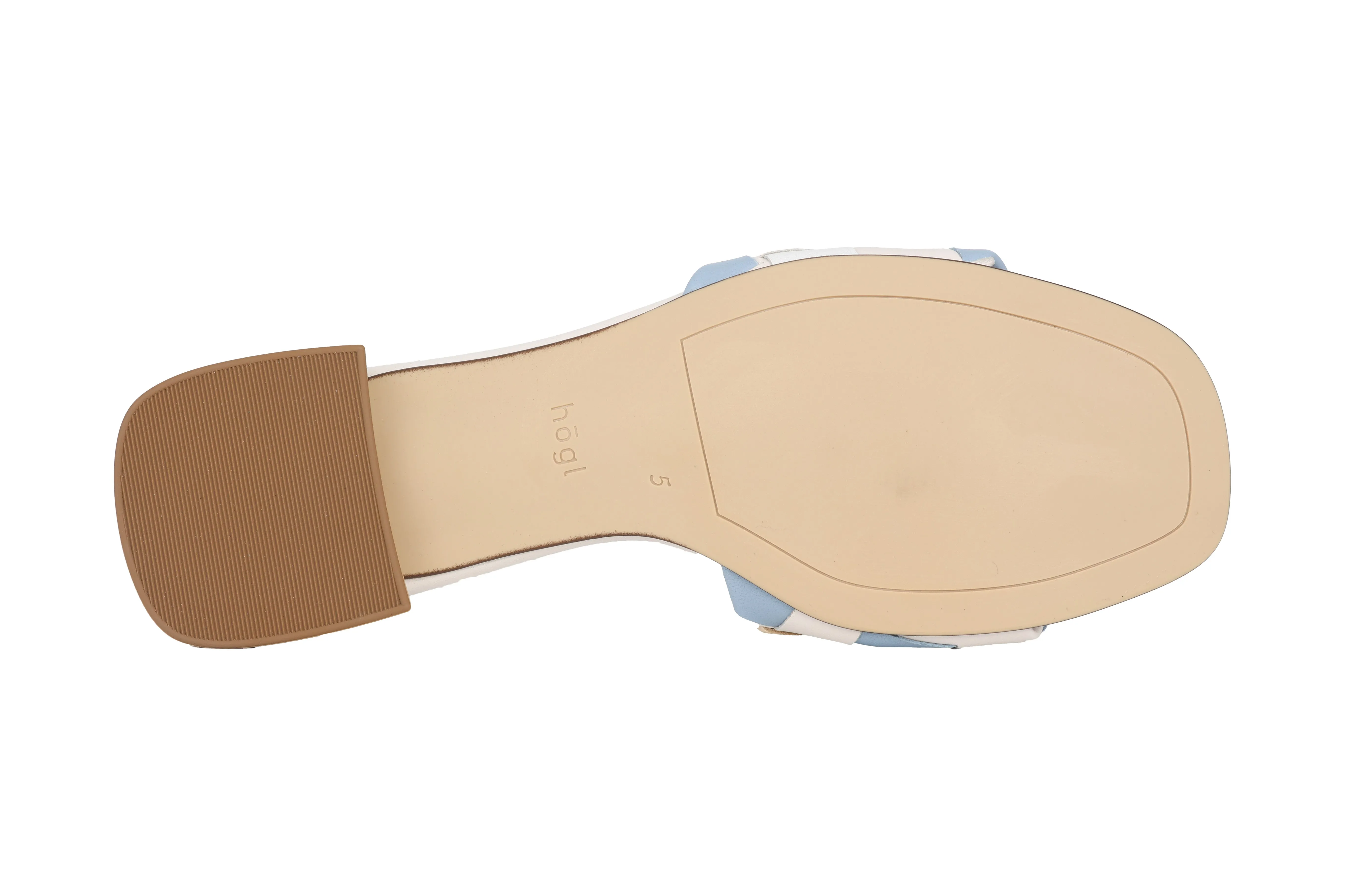 'Felina' women's sandal - white mix